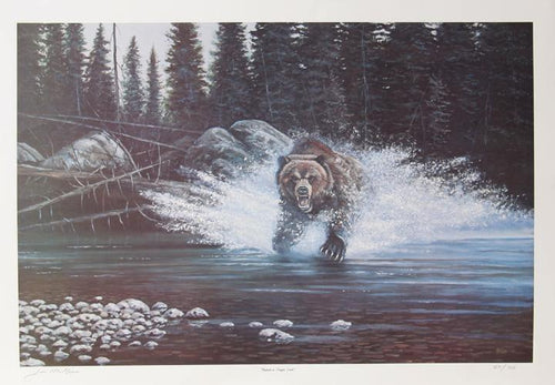 Ambush at Trapper Keep Lithograph | Jim McGee,{{product.type}}
