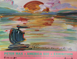America 500 Exhibition, #1 Poster | Peter Max,{{product.type}}