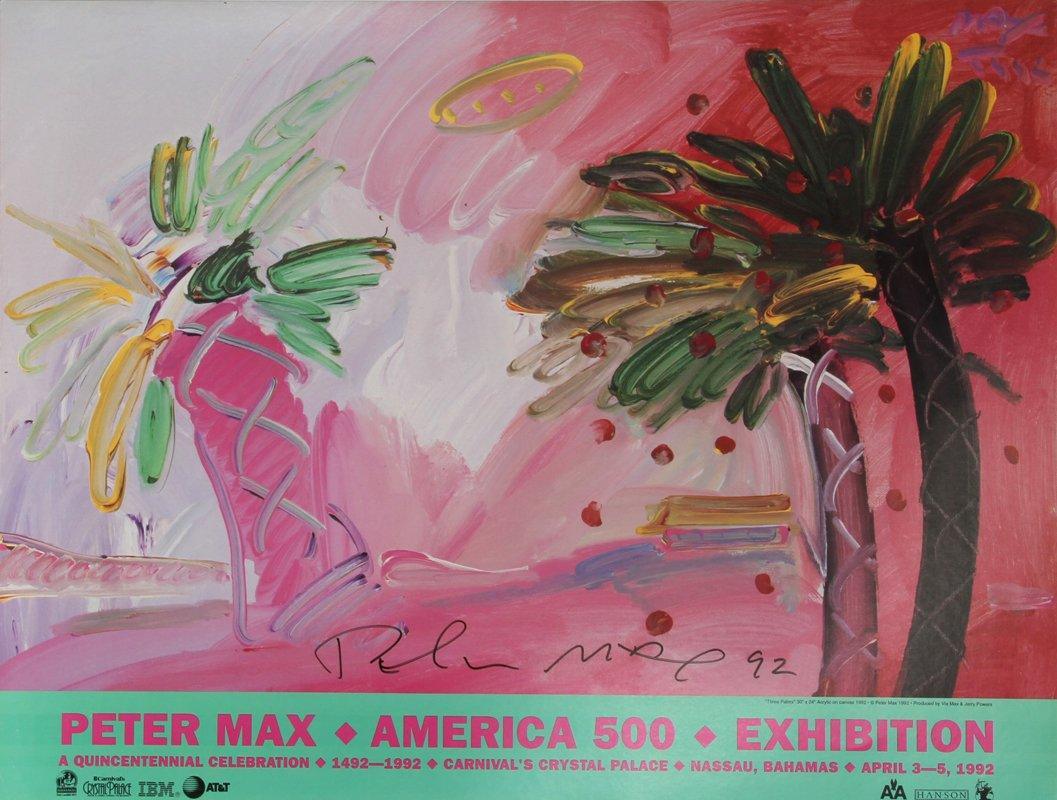 America 500 Exhibition, No. 2 Poster | Peter Max,{{product.type}}