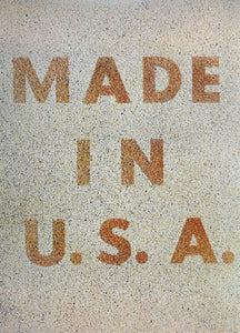 America: Her Best Product (Made in U.S.A.) Poster | Ed Ruscha,{{product.type}}