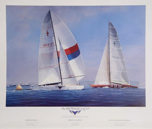 America's Cup Poster | Timothy Thompson,{{product.type}}