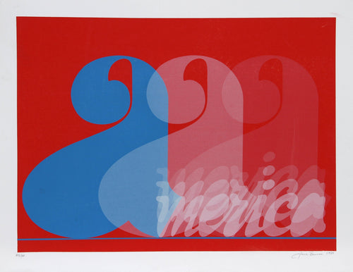 America Screenprint | Jack Brusca,{{product.type}}