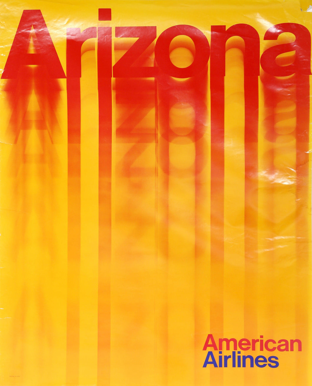 American Airlines - Arizona Poster | Travel Poster,{{product.type}}