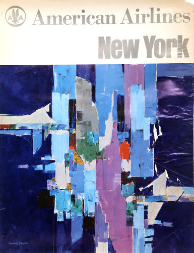 American Airlines - New York Poster | Lawrence Gaynor,{{product.type}}