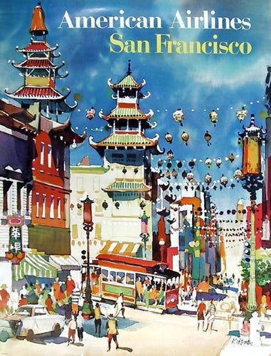 American Airlines: San Francisco 2 Poster | Dong Kingman,{{product.type}}