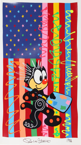 American Artist Mixed Media | Ronnie Cutrone,{{product.type}}