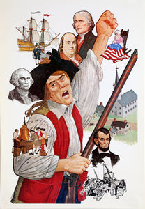 American History Poster | Unknown Artist,{{product.type}}