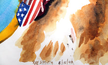 American Mutt Watercolor | Ray Smith,{{product.type}}