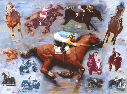 American Pharaoh Mixed Media | Gloria Schloss,{{product.type}}