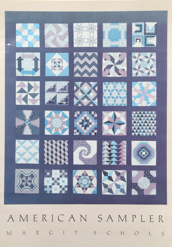 American Sampler Poster | Margit Echols,{{product.type}}