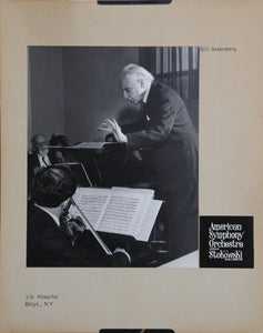 American Symphony Orchestra - Directed by Leopold Stokowski Poster | Bill Greenberg,{{product.type}}