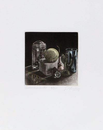 Amusements Etching | Robert Ecker,{{product.type}}