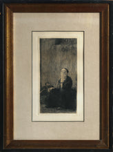 An der Kirchenmauer (At the Church Wall) Etching | Kathe Kollwitz,{{product.type}}