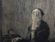 An der Kirchenmauer (At the Church Wall) Etching | Kathe Kollwitz,{{product.type}}