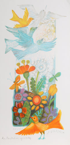 An Exultation of Larks Lithograph | Judith Bledsoe,{{product.type}}