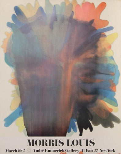 Andre Emmerich Gallery Exhibition Poster | Morris Louis,{{product.type}}