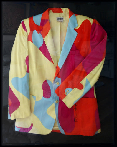 Andy Warhol Camouflage Jacket Autograph | Stephen Sprouse,{{product.type}}