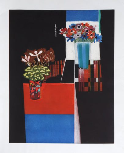 Anemone and Cyclamen from Virgil's Georgics Mixed Media | Walter Bachinski,{{product.type}}