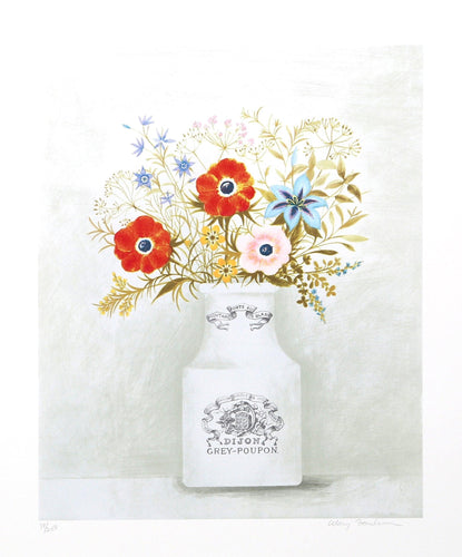 Anenomes Lithograph | Mary Faulconer,{{product.type}}