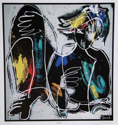 Angelica Lithograph | Jenik Cook,{{product.type}}