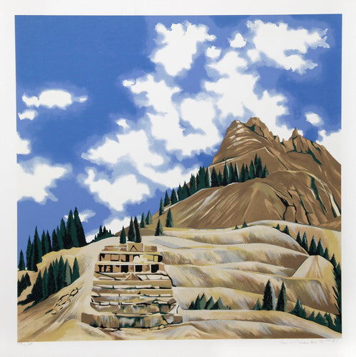 Animas Valley Colorado I Screenprint | Lowell Blair Nesbitt,{{product.type}}