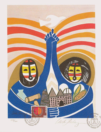 Annee Internationale de la Femme Lithograph | Viola Burley Leak,{{product.type}}