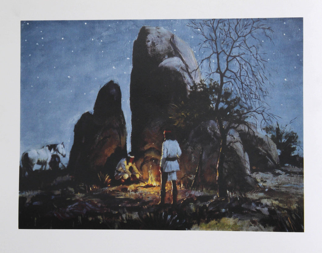 Apache Fire Light Lithograph | Duane Bryers,{{product.type}}