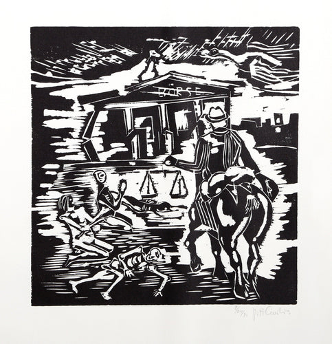Apokalypse 6 Woodcut | Pitt Cuerlis,{{product.type}}