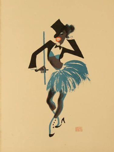 Apollo Chorine Lithograph | Al Hirschfeld,{{product.type}}