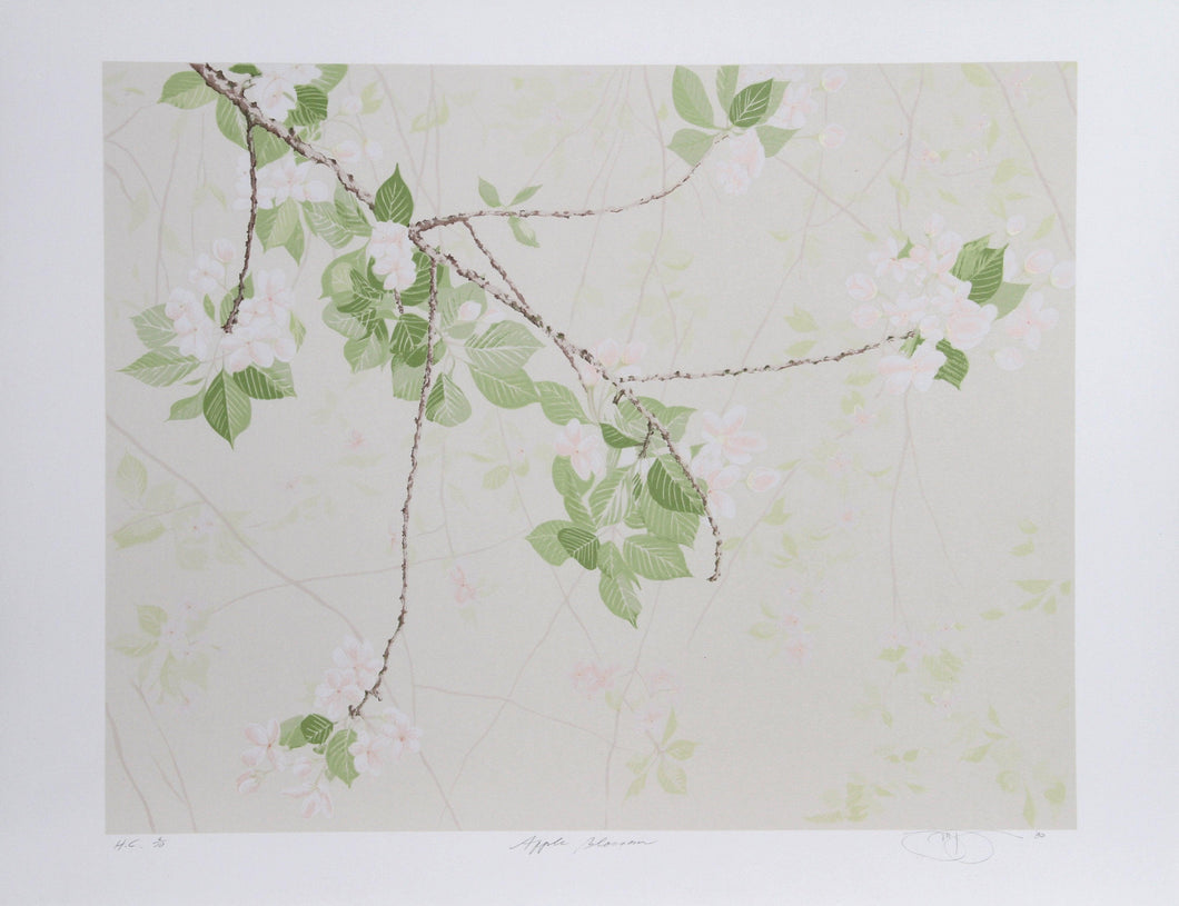 Apple Blossoms Lithograph | Jon D'Orazio,{{product.type}}