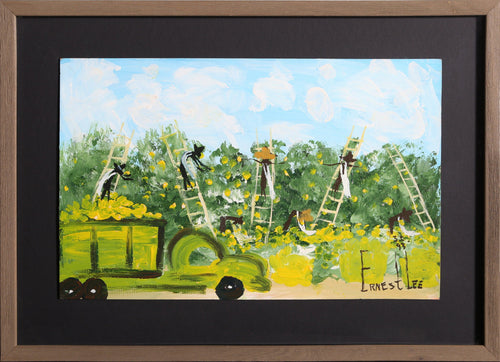 Apple Pickers Acrylic | Ernest Lee,{{product.type}}