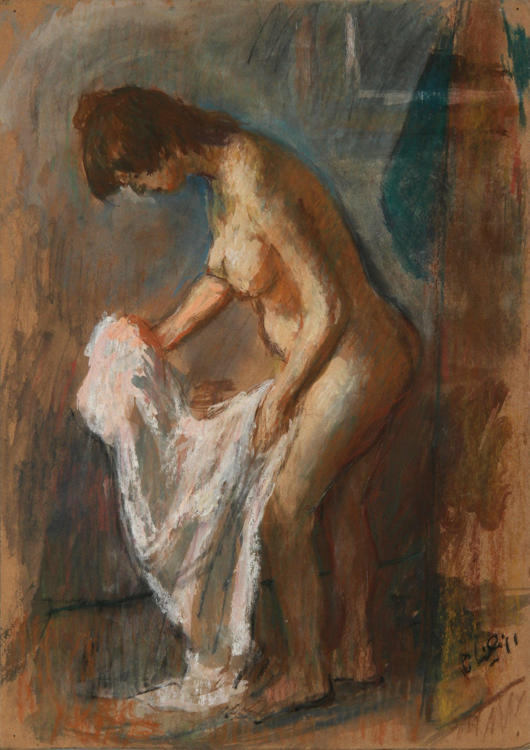 Apres le Bain Mixed Media | Robert Philipp,{{product.type}}