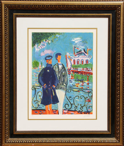 Apres Midi Lithograph | Jean Claude Picot,{{product.type}}