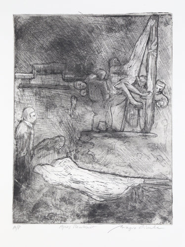 Apres Rembrandt Etching | Biagio Civale,{{product.type}}