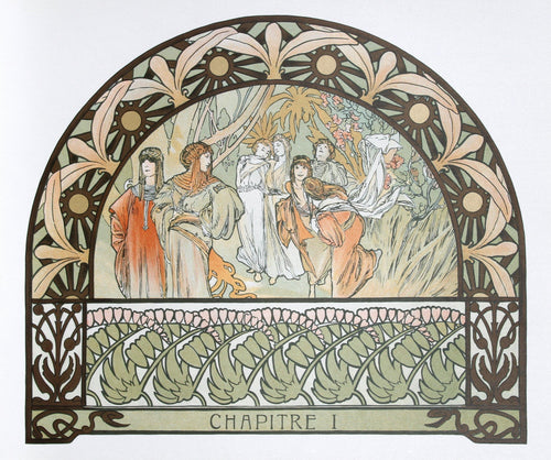 Arabian Nights Poster | Alphonse Mucha,{{product.type}}