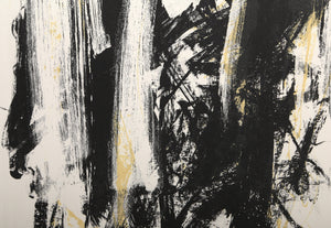 Arbres (Black and Yellow) Lithograph | Joan Mitchell,{{product.type}}