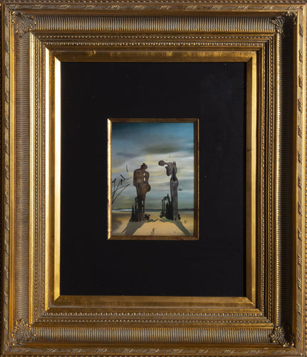 Archeological Reminiscence of Millets Angelus Lithograph | Salvador Dalí,{{product.type}}