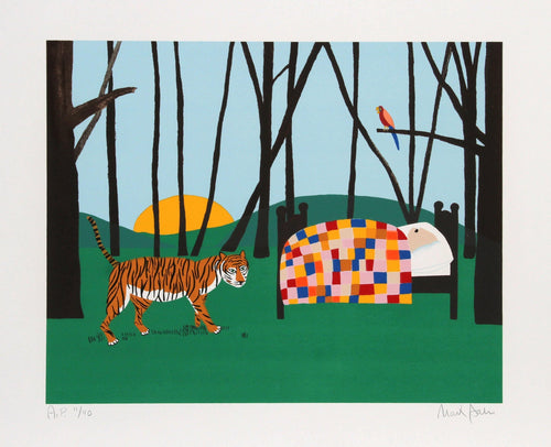 Are You Sleeping? Screenprint | Mark Sabin,{{product.type}}