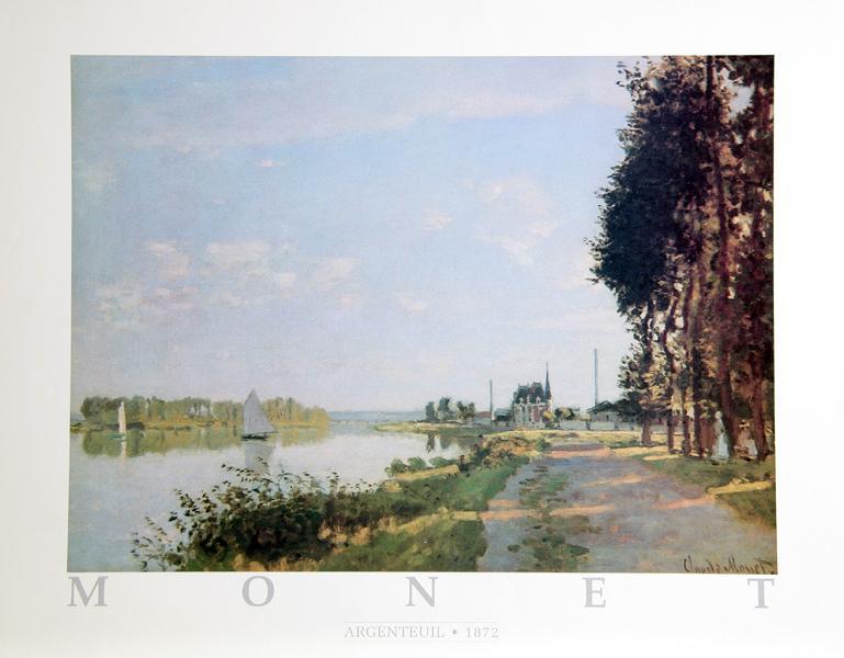 Argenteuil Poster | Claude Monet,{{product.type}}