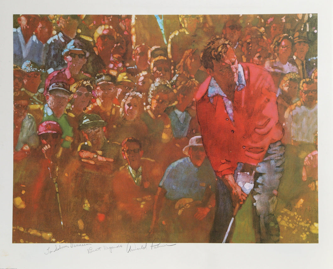 Arnold Palmer from Sports Illustrated Living Legends Portfolio Lithograph | Bernard Fuchs,{{product.type}}