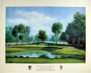 Arnold Palmer Lithograph | Donald Moss,{{product.type}}