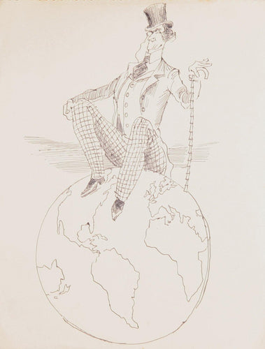 Around the World in Eighty Days Ink | Marshall Goodman,{{product.type}}