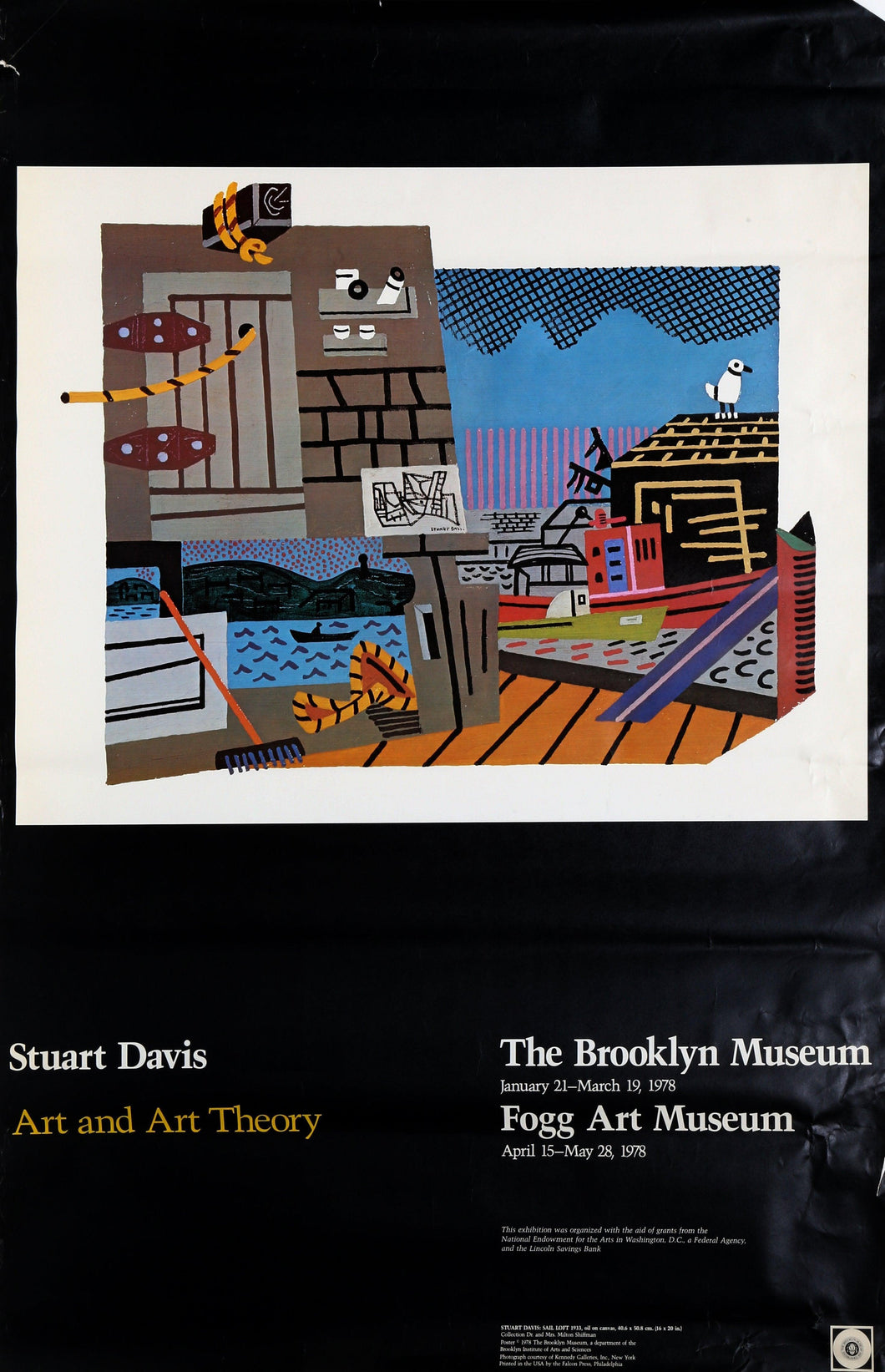 Art and Art Theory Poster | Stuart Davis,{{product.type}}