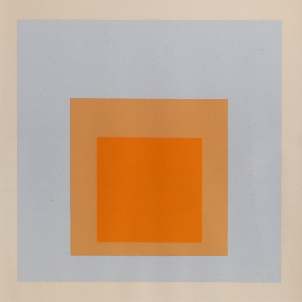 Artic Bloom from Homage to the Square Screenprint | Josef Albers,{{product.type}}