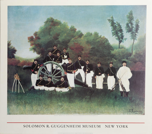 Artillerymen Poster | Henri Rousseau,{{product.type}}