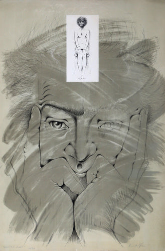 Artist and Model Etching | Bernard Pfriem,{{product.type}}