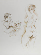 Artist and Nude Model - VI Ink | Ira Moskowitz,{{product.type}}