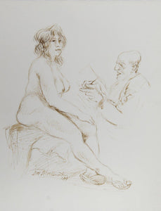 Artist and Nude Model - VIII Ink | Ira Moskowitz,{{product.type}}