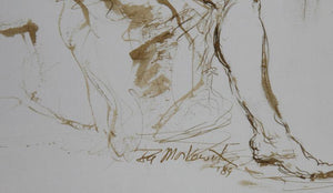 Artist and Nude Model - X Ink | Ira Moskowitz,{{product.type}}