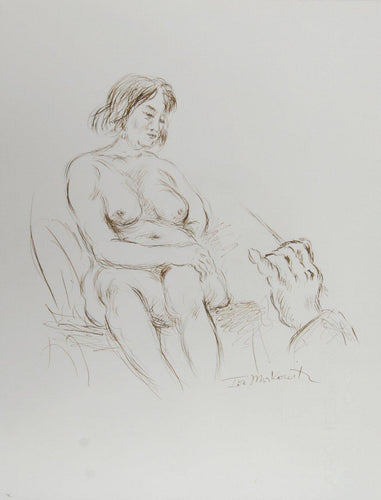 Artist and Nude Model - XIV Ink | Ira Moskowitz,{{product.type}}